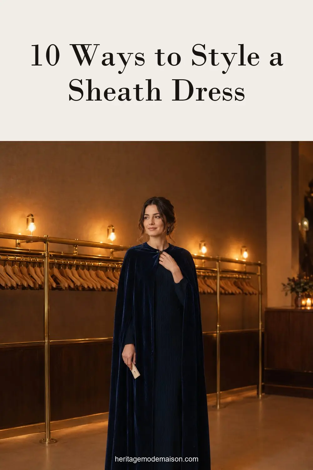10 Ways to Style a Sheath Dress