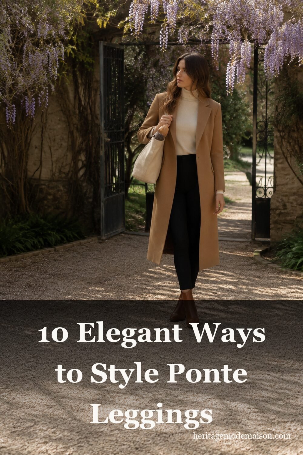 10 Elegant Ways to Style Ponte Leggings