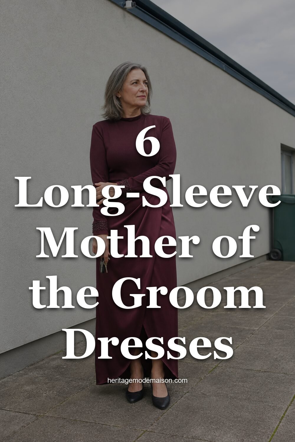 6 Long-Sleeve Mother of the Groom Dresses