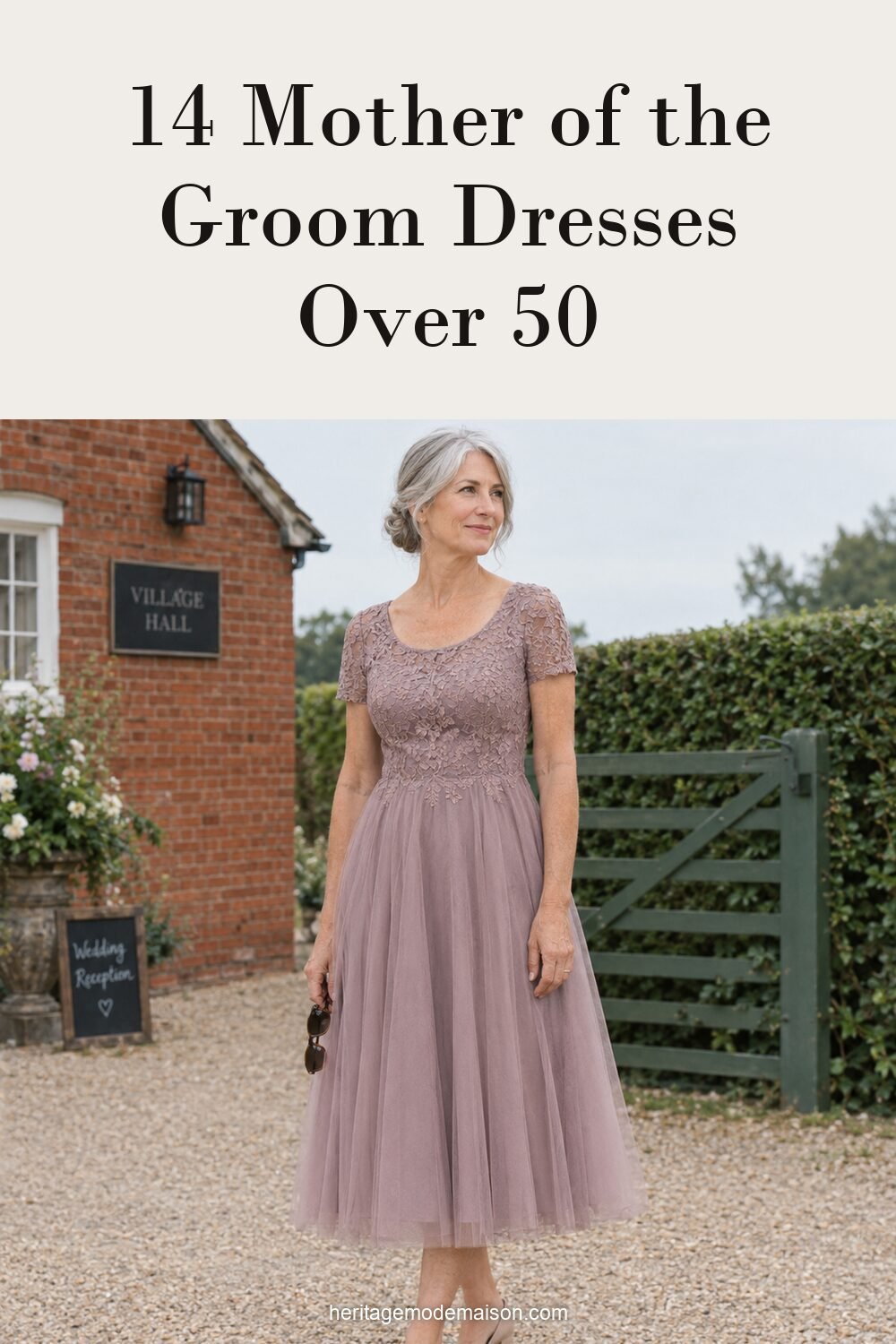 14 Mother of the Groom Dresses Over 50