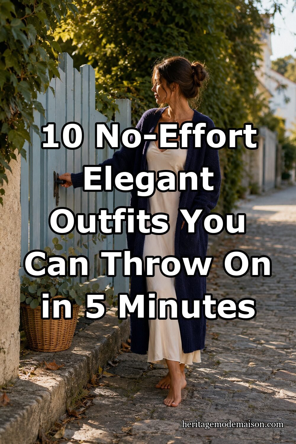 10 No-Effort Elegant Outfits You Can Throw On in 5 Minutes