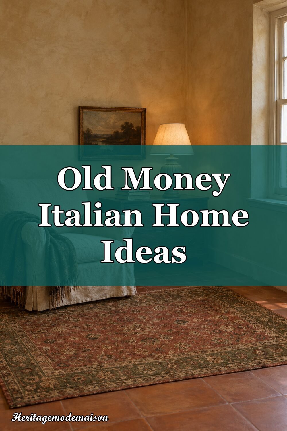 Old Money Italian Home Ideas