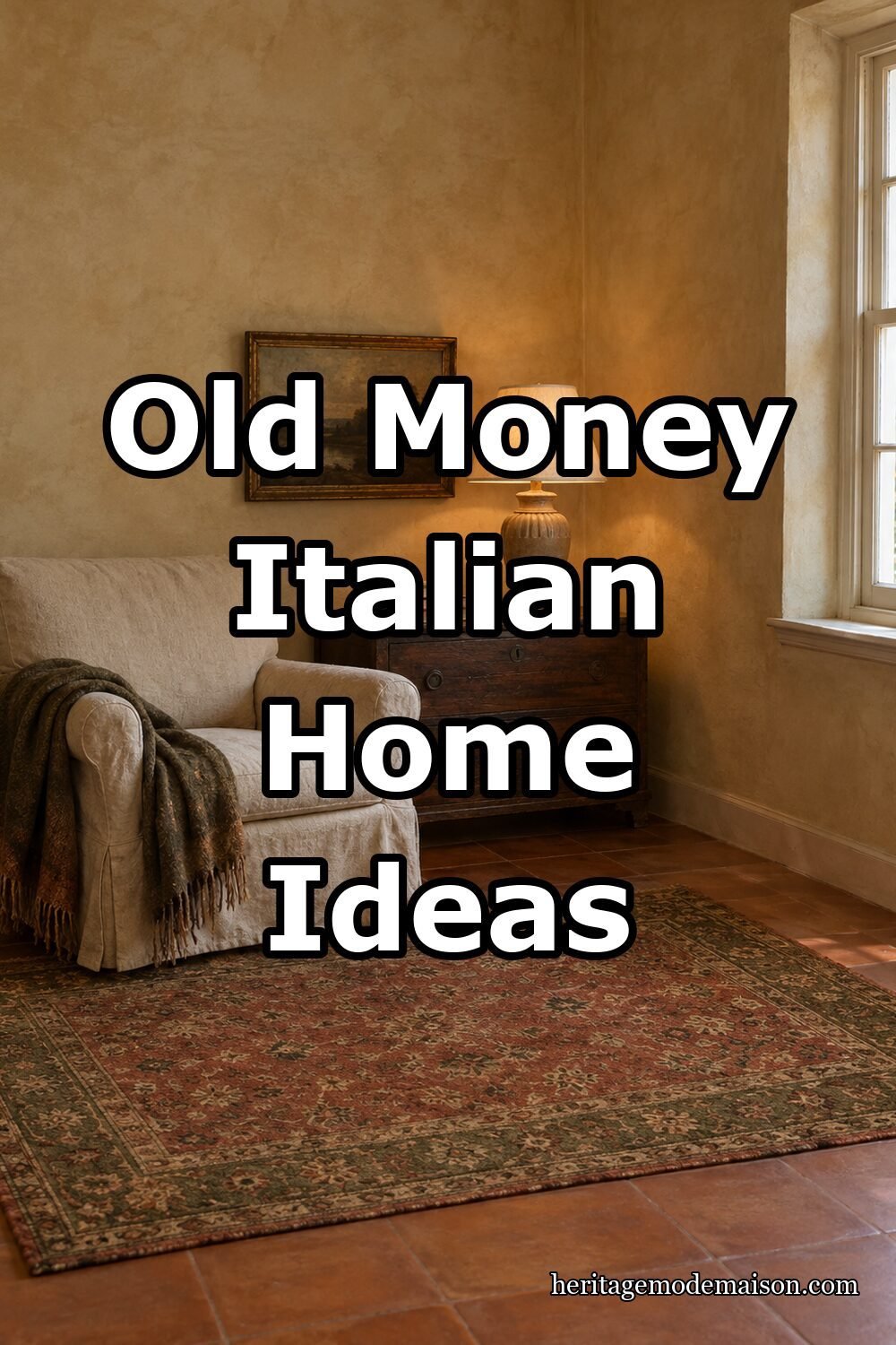 Old Money Italian Home Ideas