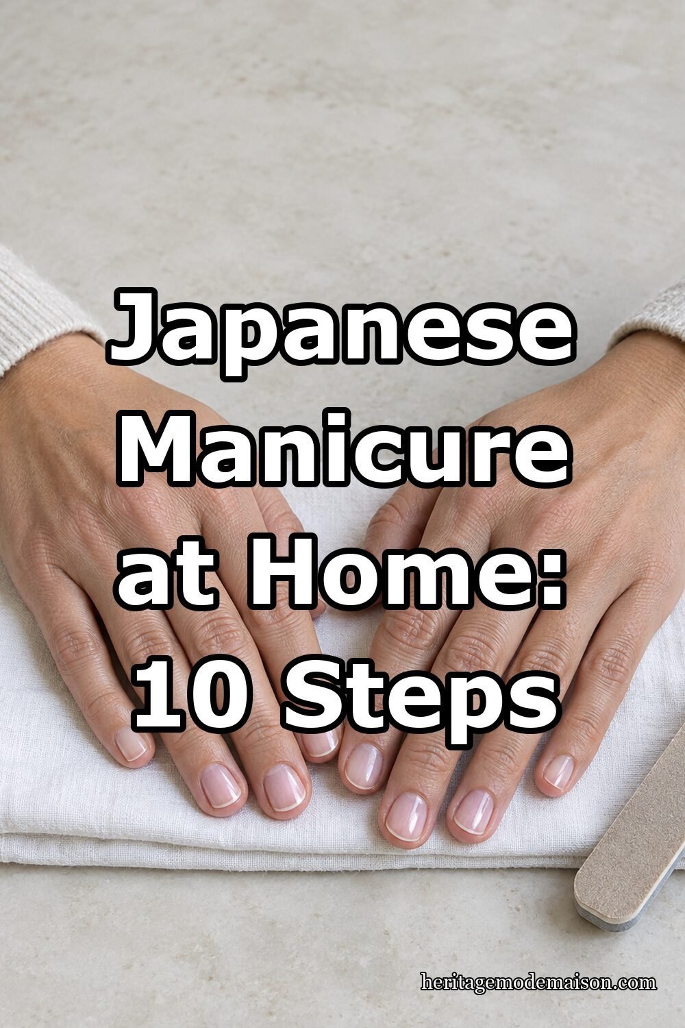 Japanese Manicure at Home: 10 Steps