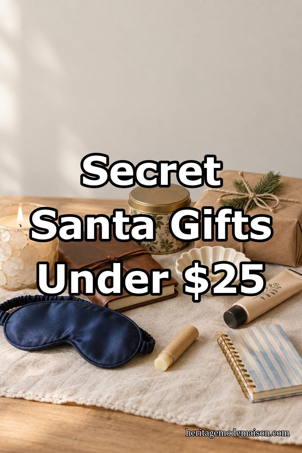 Secret Santa Gifts Under $25