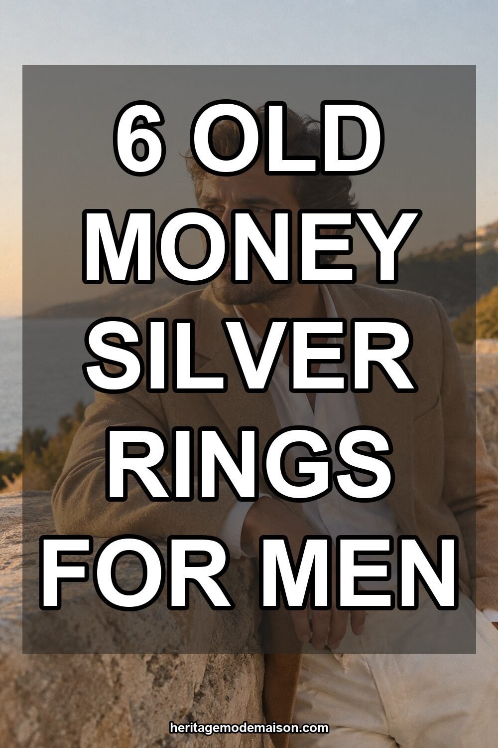 6 Old Money Silver Rings for Men