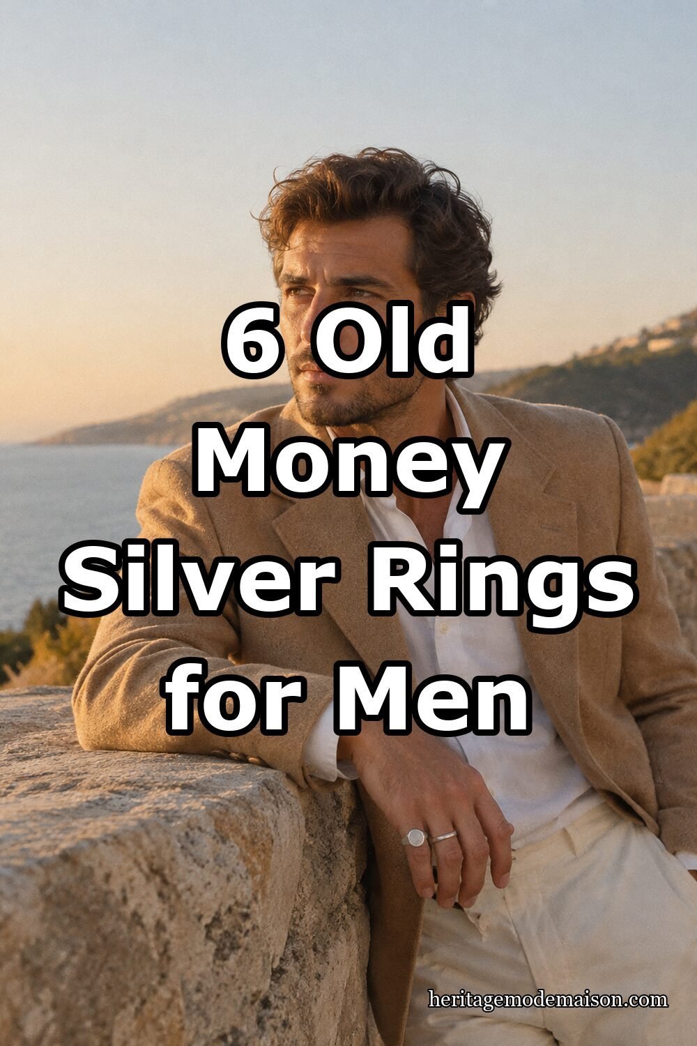 6 Old Money Silver Rings for Men