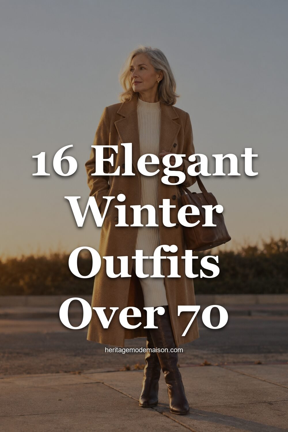 16 Elegant Winter Outfits Over 70