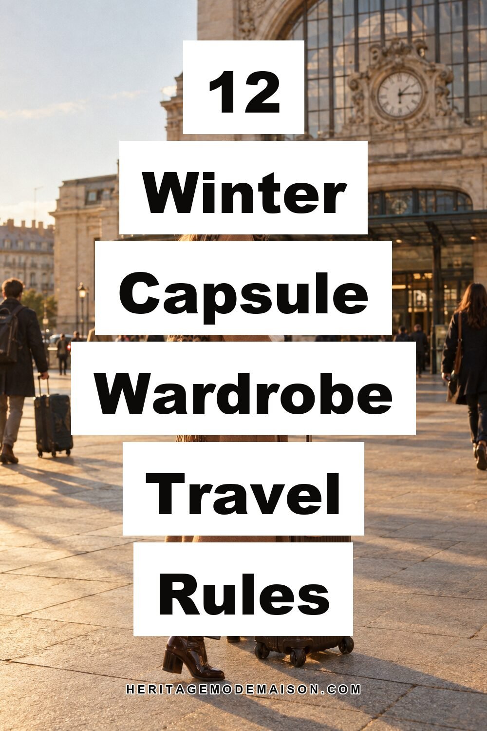 12 Winter Capsule Wardrobe Travel Rules
