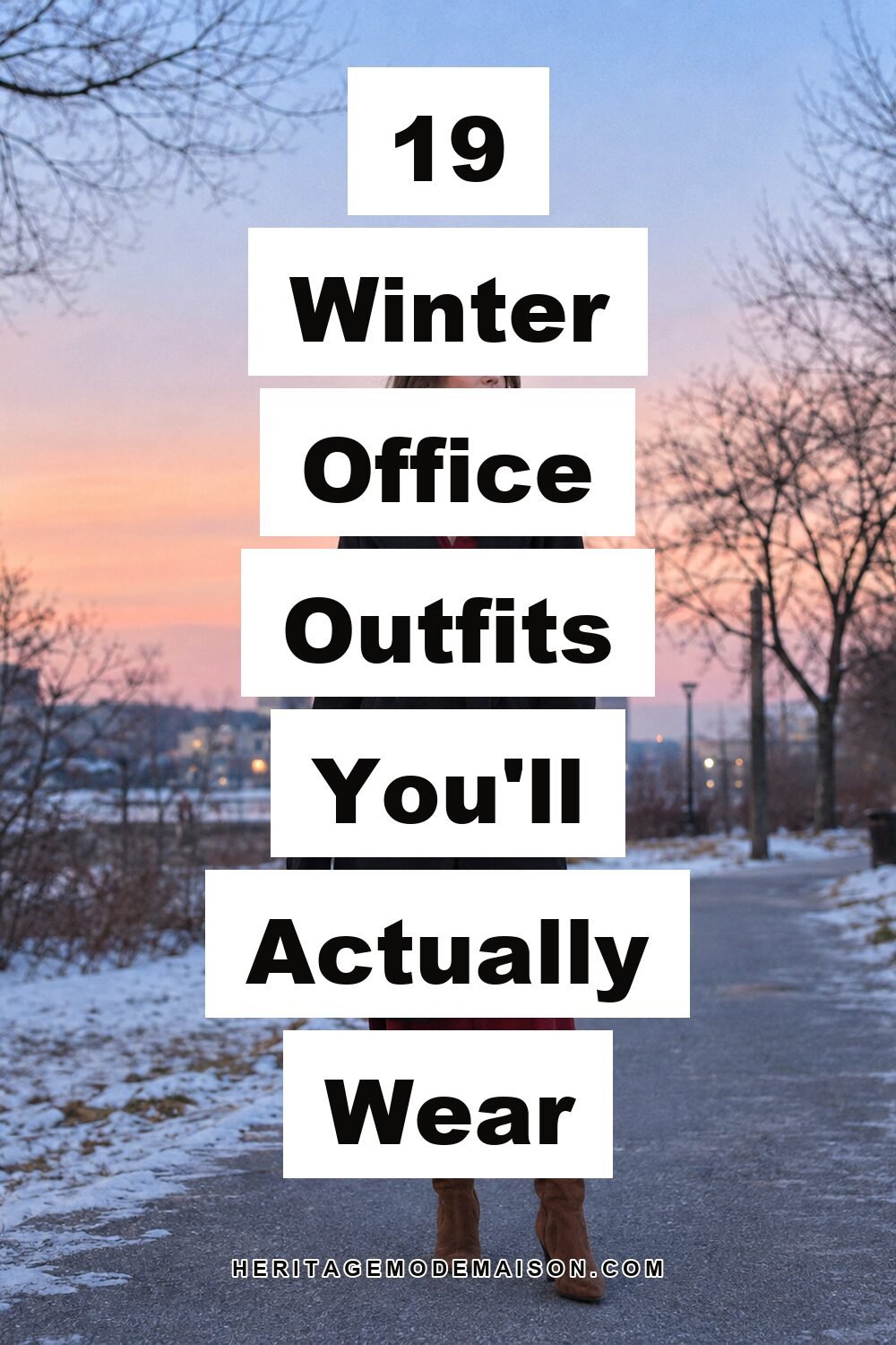 19 Winter Office Outfits You'll Actually Wear