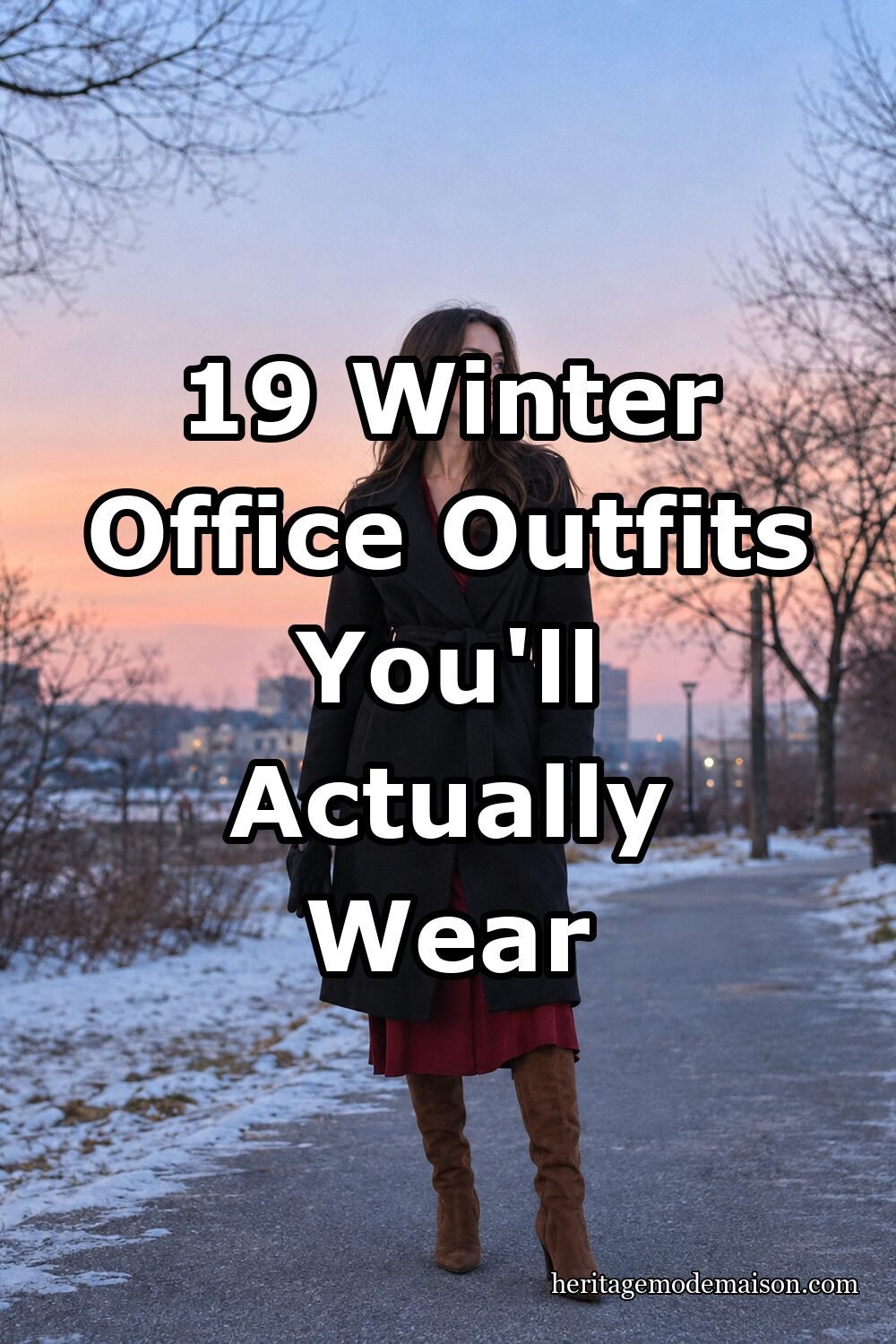 19 Winter Office Outfits You'll Actually Wear