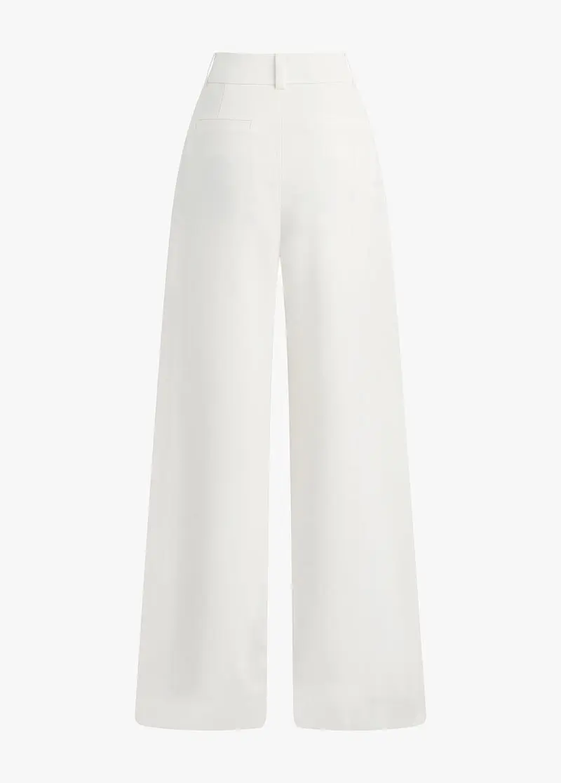 The Pleats For Days Pant (Ivory)