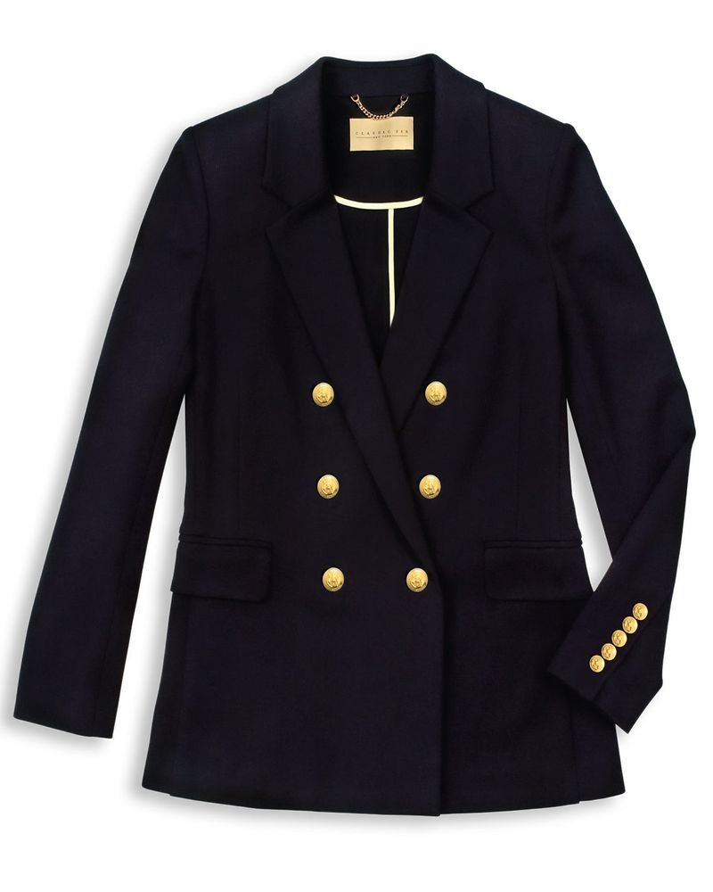 Katharine Double-Breasted Blazer in Navy