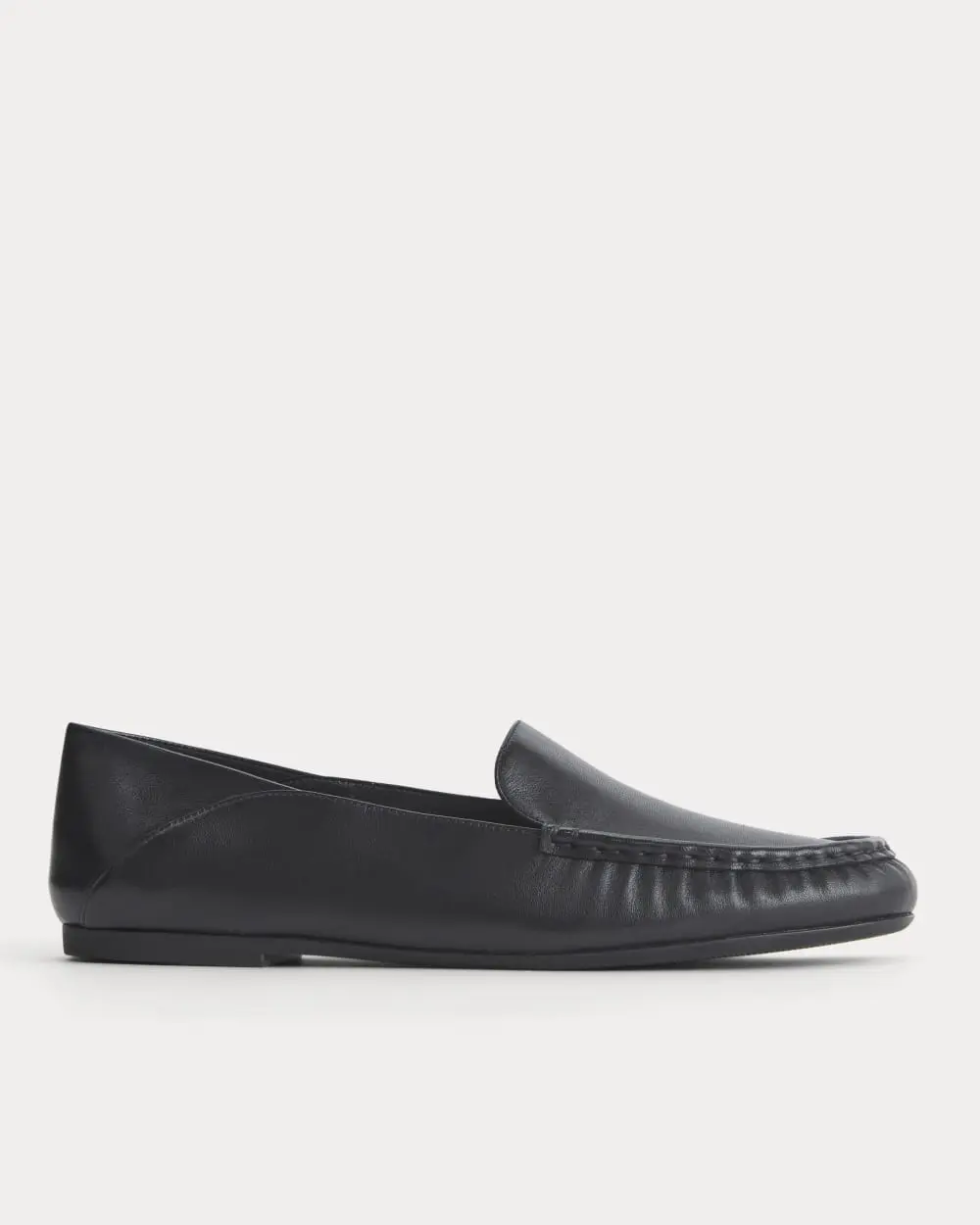 Leather Day Driver Loafer (Black)