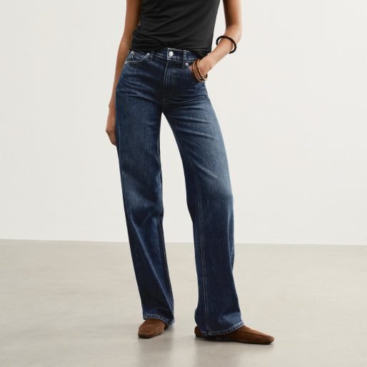 The Secret Sauce Wide Leg Jeans (Underground Hustle wash)