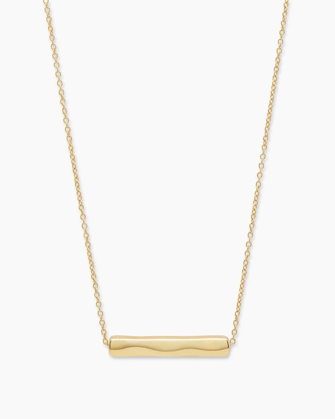 Bespoke Bar Adjustable Necklace (Gold)
