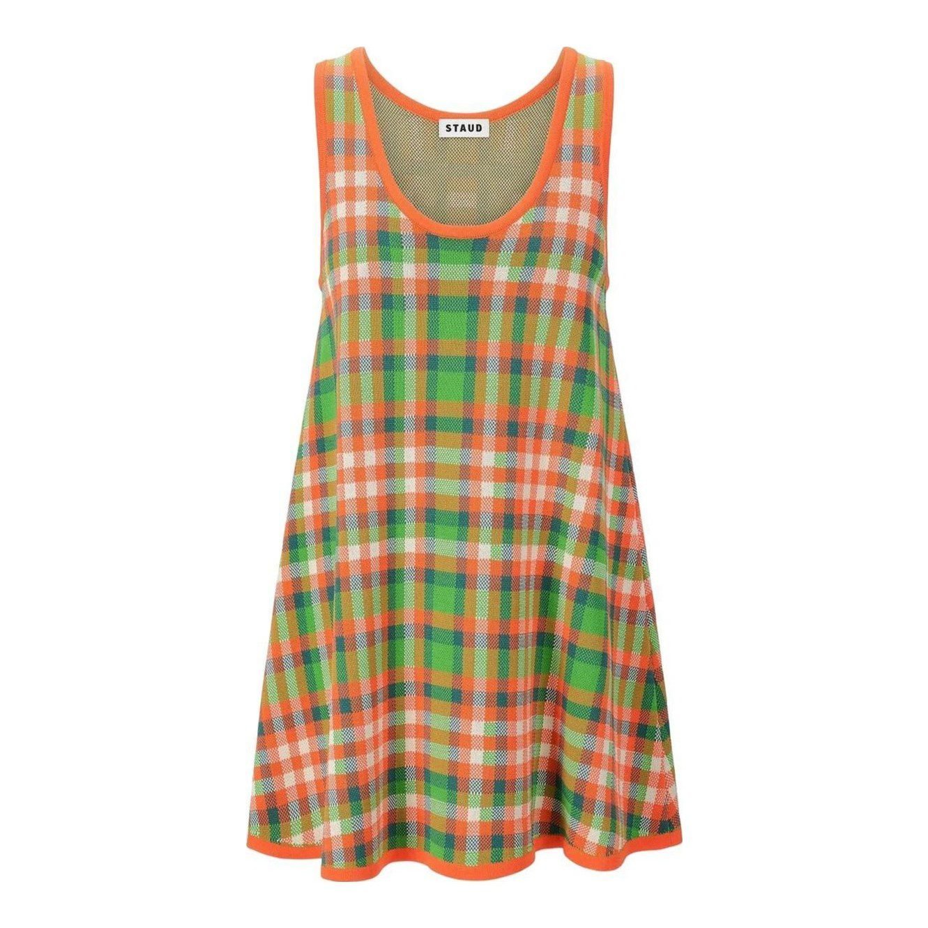 Piazza Dress (Villa Plaid)