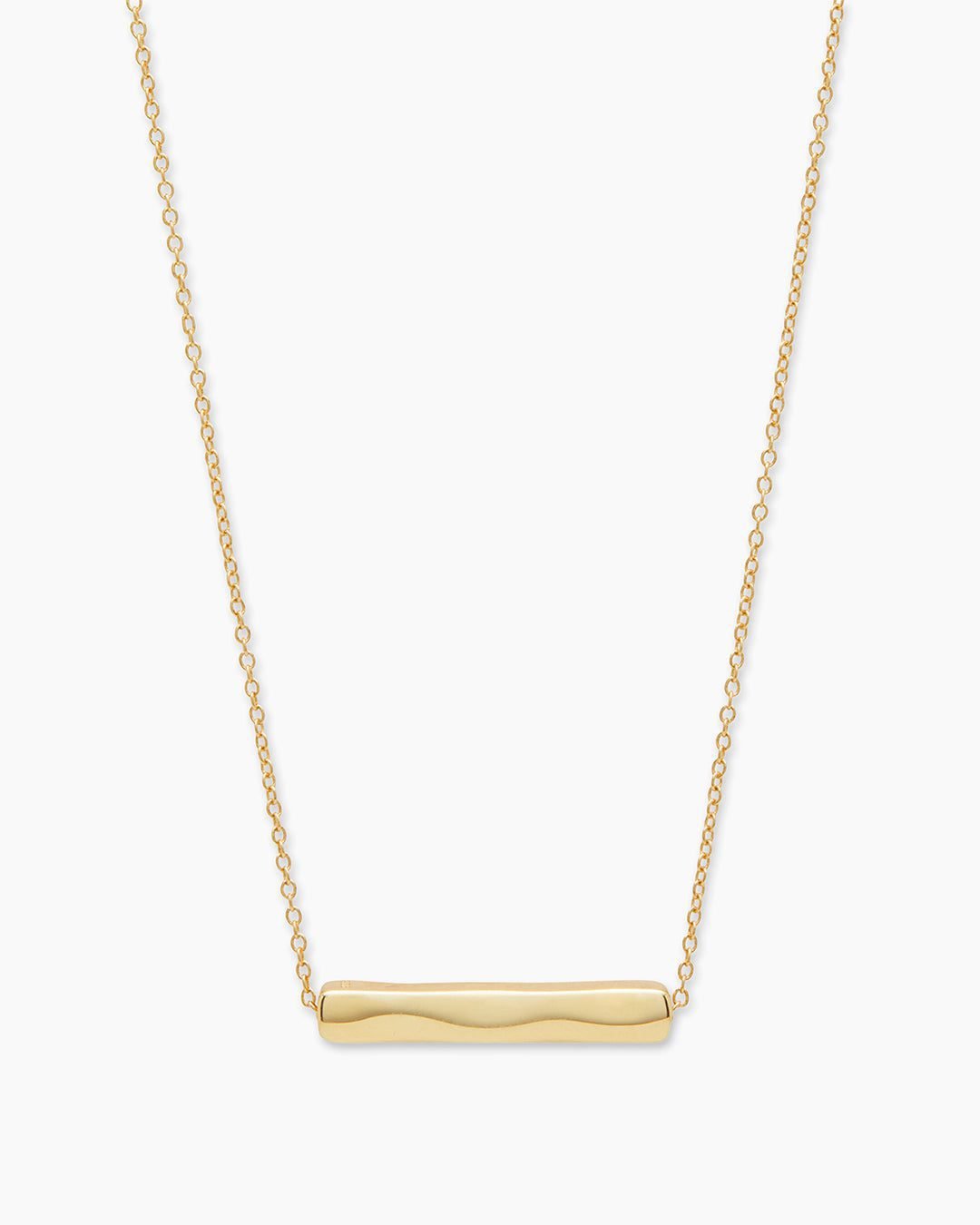 Bespoke Bar Adjustable Necklace (Gold)