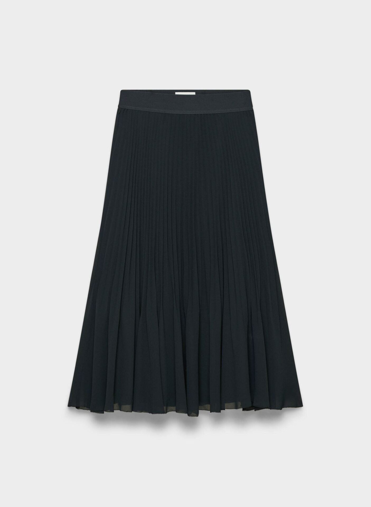 Twirl Pleated Skirt (Dark Night Navy)