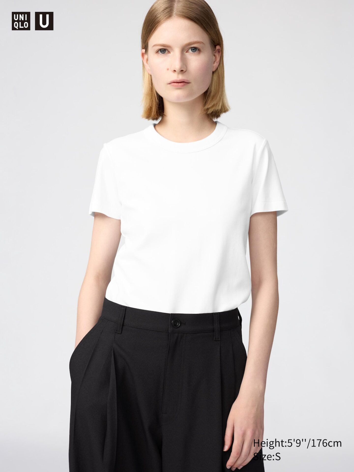 Crew Neck T-Shirt (White)