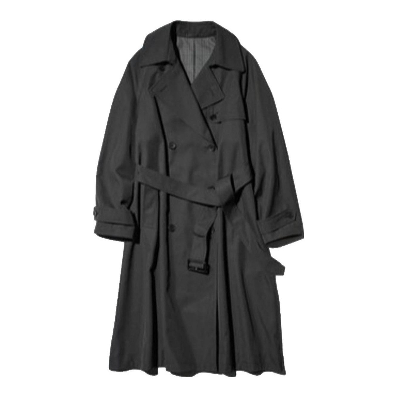 Trench Coat (Color: 09 BLACK)