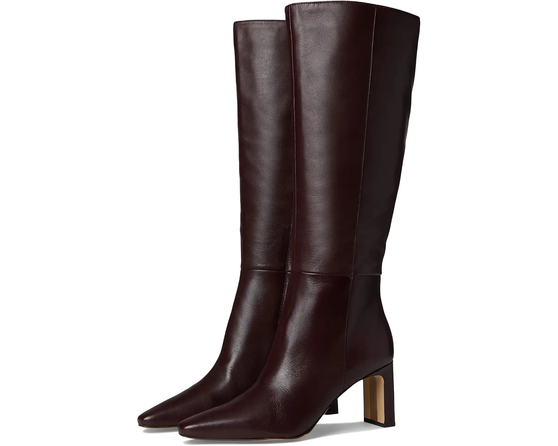 Sylvia Wide Calf Knee High Boot (Spiced Pecan)
