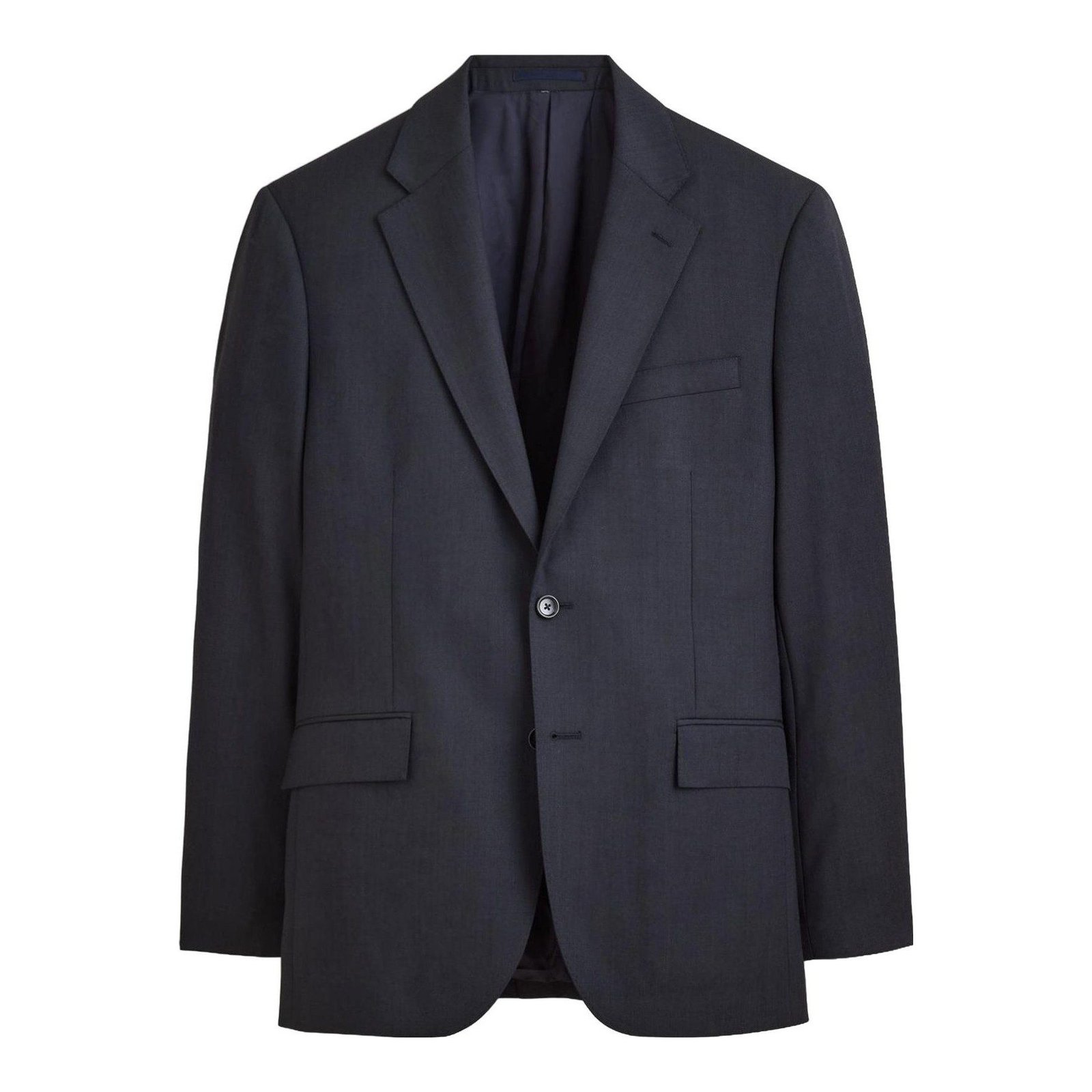 Crosby Classic-Fit Suit Jacket in Italian Worsted Wool (Charcoal)
