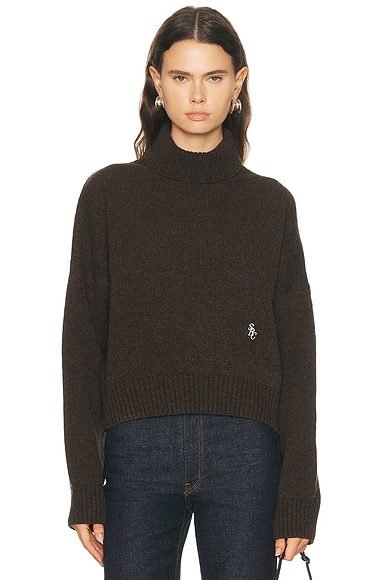 SRC Wool Turtleneck (Chocolate)