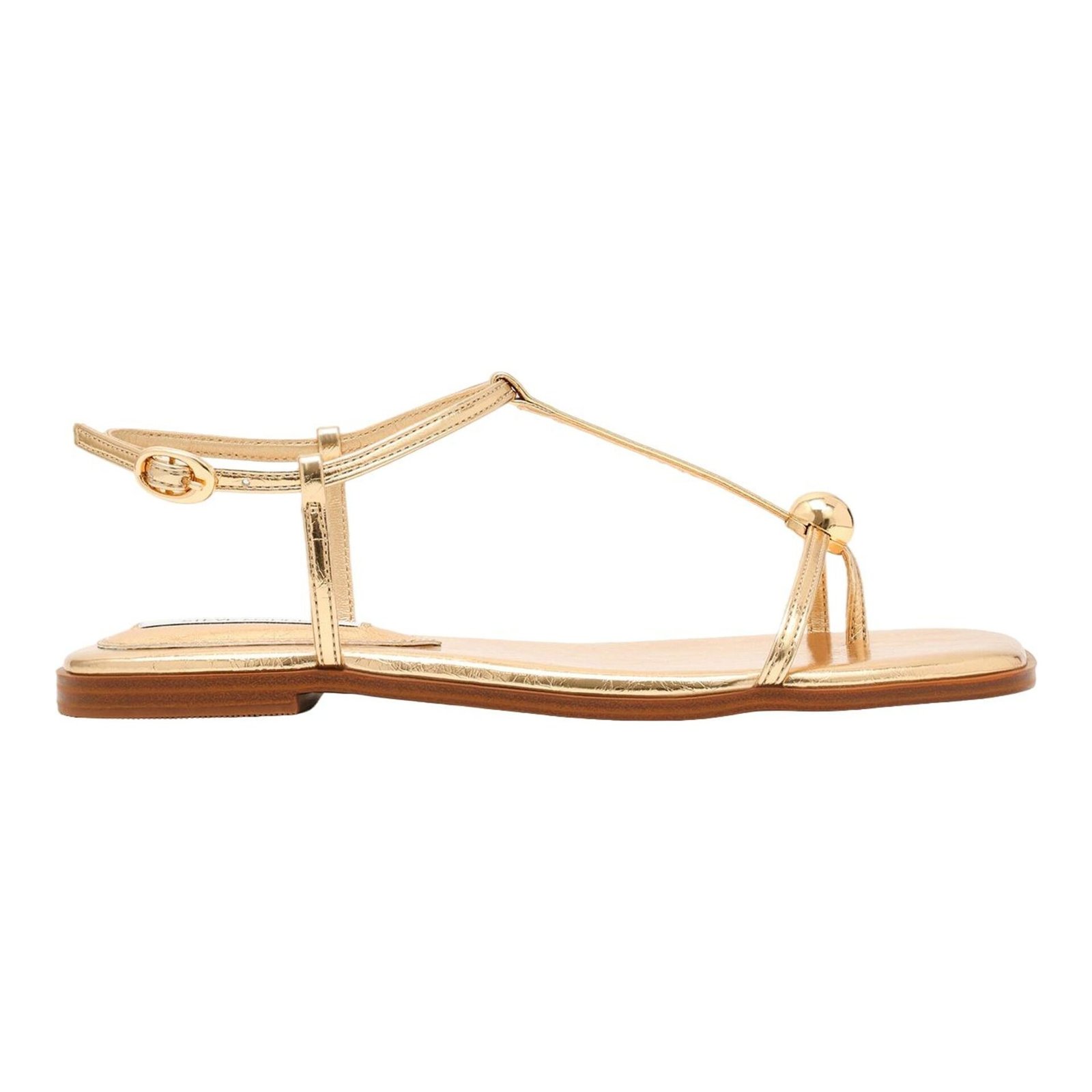Ritzy Gold (flat strappy sandal)