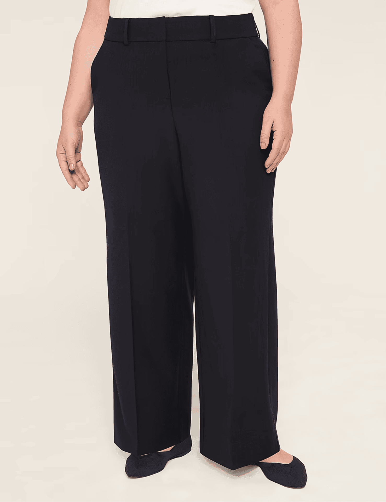 Perfect Drape High-Rise Wide Leg Pant (Night Sky)