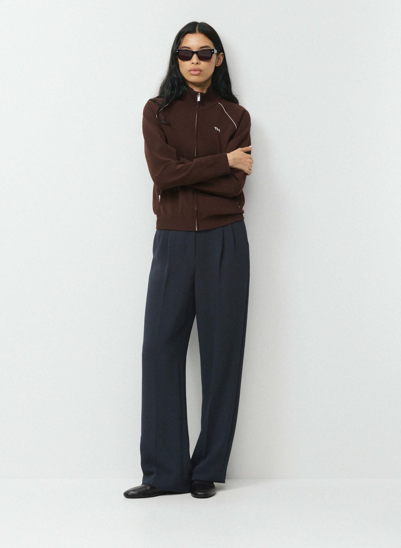 The Effortless Pant - Crepette (Dark Night Navy)