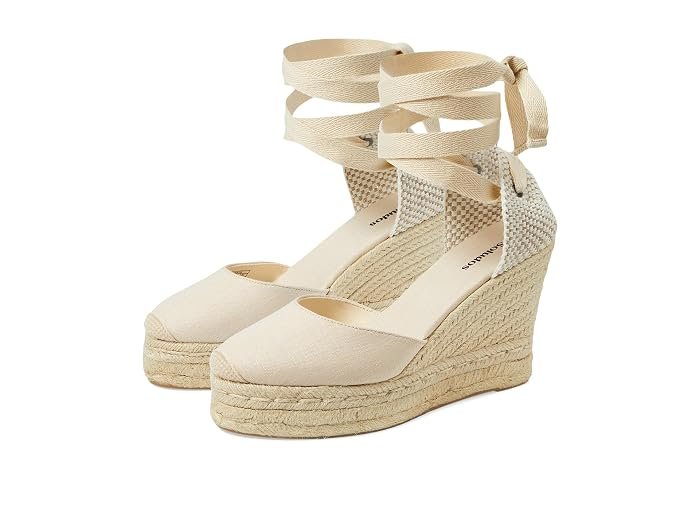 Platform Wedge Espadrille (La Concha Ivory)