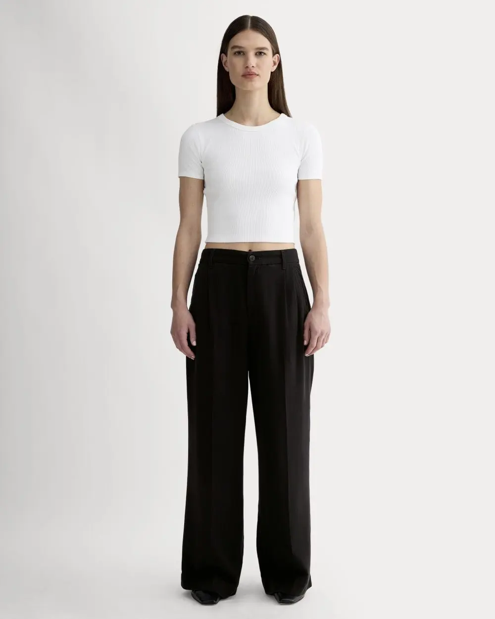 The Trousers in Buttersoft (Black)