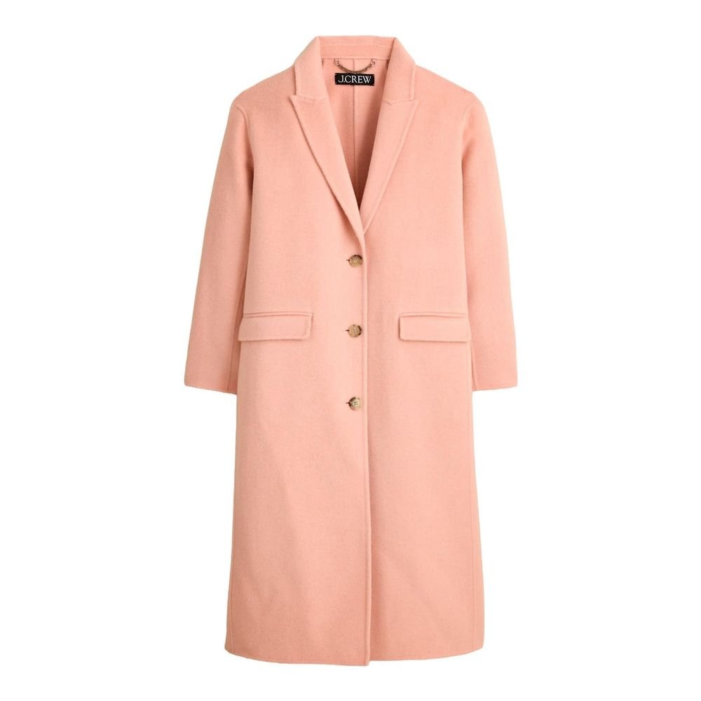 Chiara Topcoat in Italian Double Face (Dark Camel)