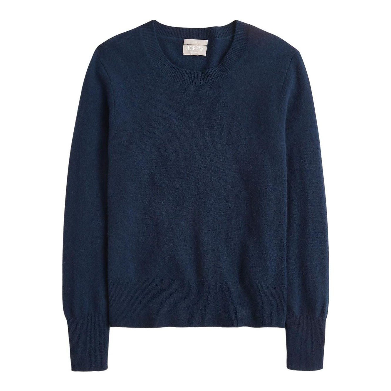 Cashmere Classic-Fit Crewneck Sweater (Heather Ash)