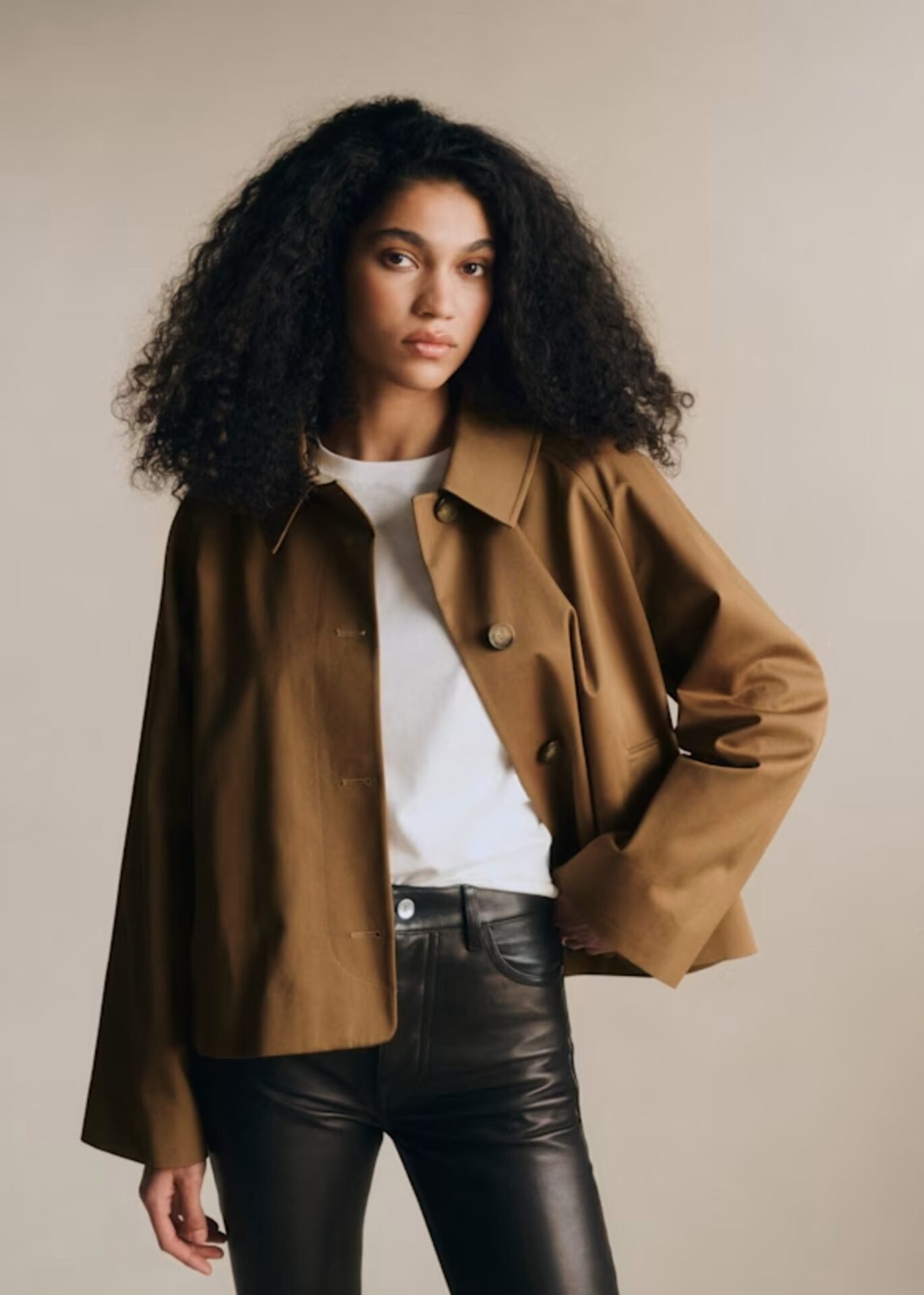 Bobby Jacket (Light Beige)