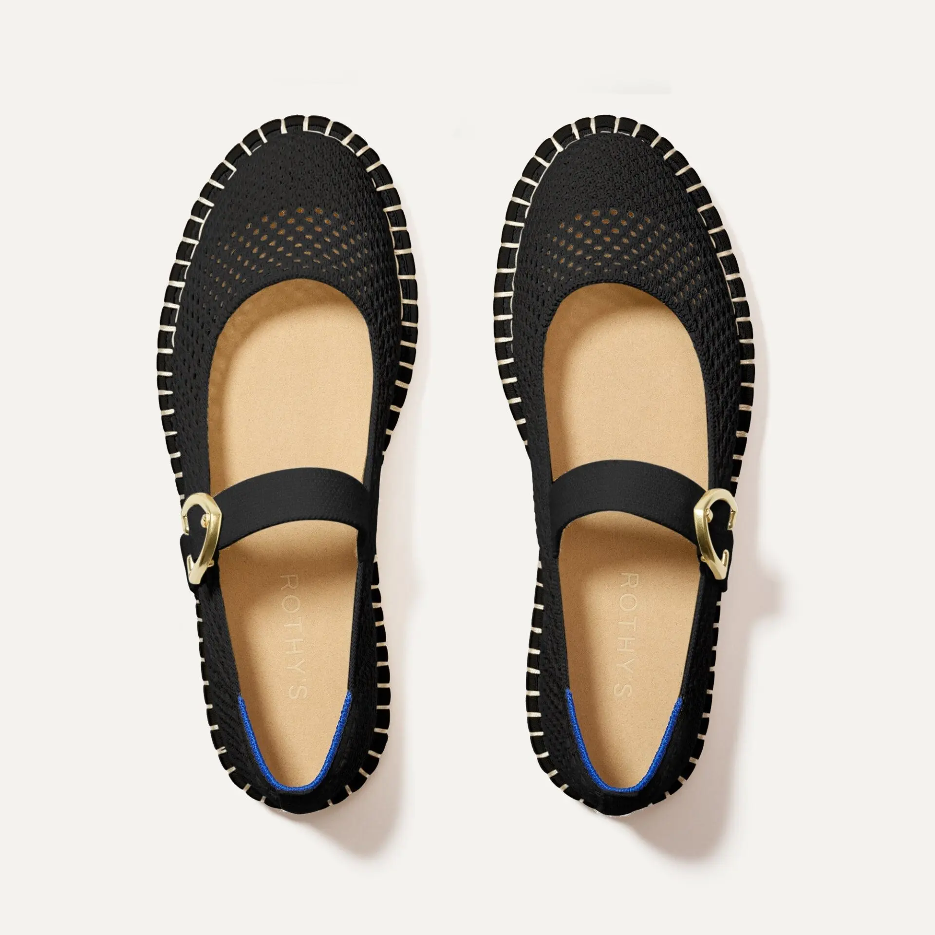 The Espadrille Mary Jane (Black)