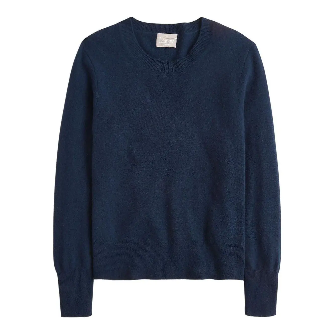 Cashmere Classic-Fit Crewneck Sweater (Heather Ash)