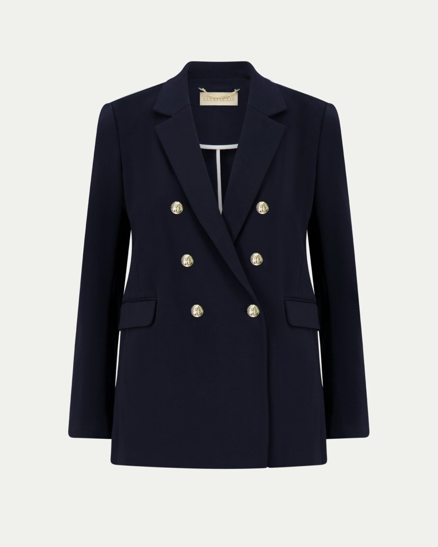 Katharine Double-Breasted Blazer (Navy)