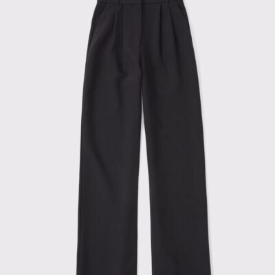 A&F Sloane Tailored Wide Leg Pant