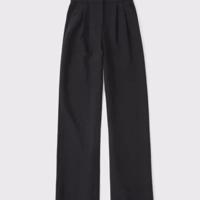 A&F Sloane Tailored Wide Leg Pant