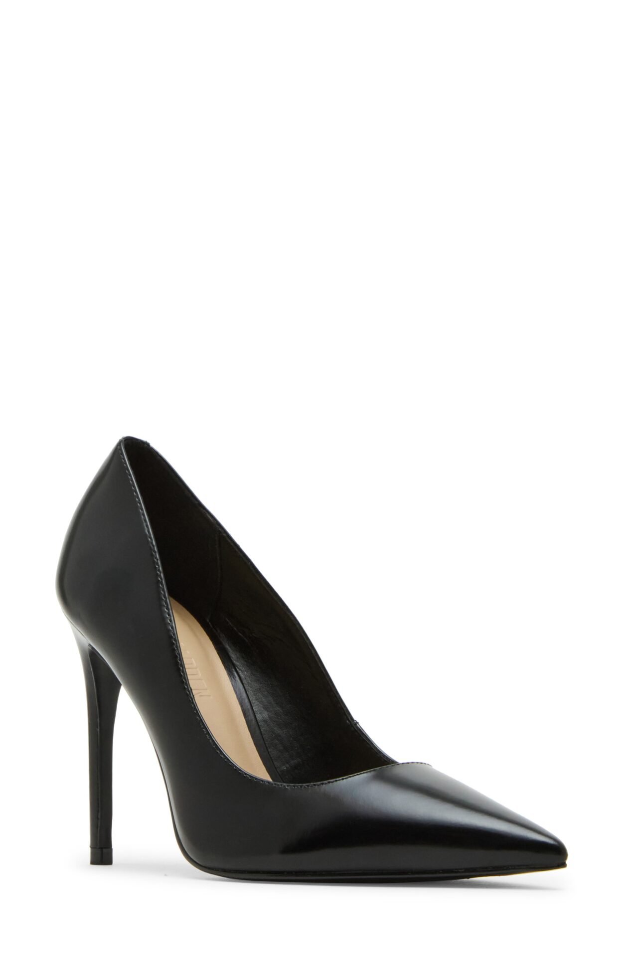 Noir Pointed Toe Pump