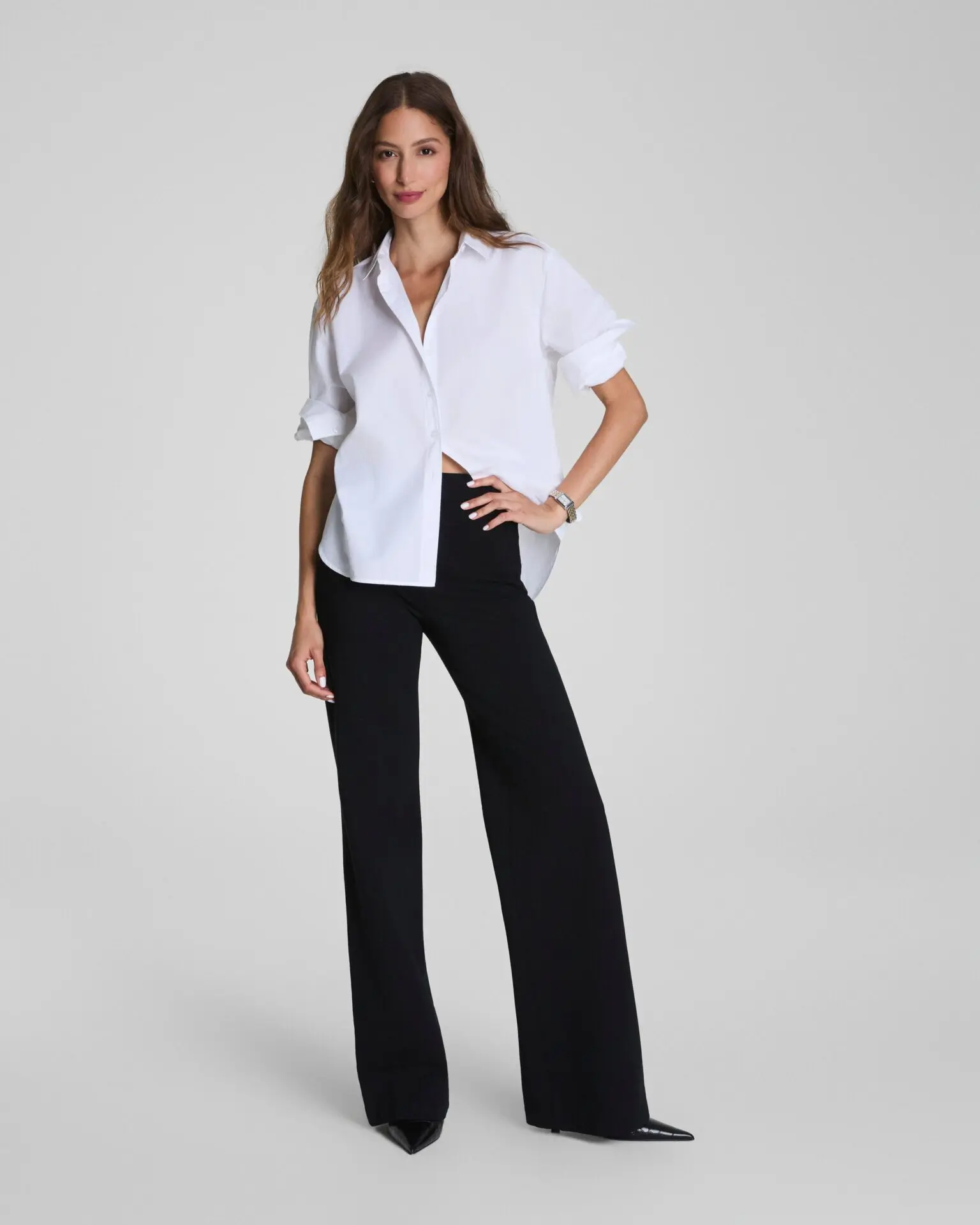 SPANXsupersmooth PerfectFit Ponte Wide Leg Pant