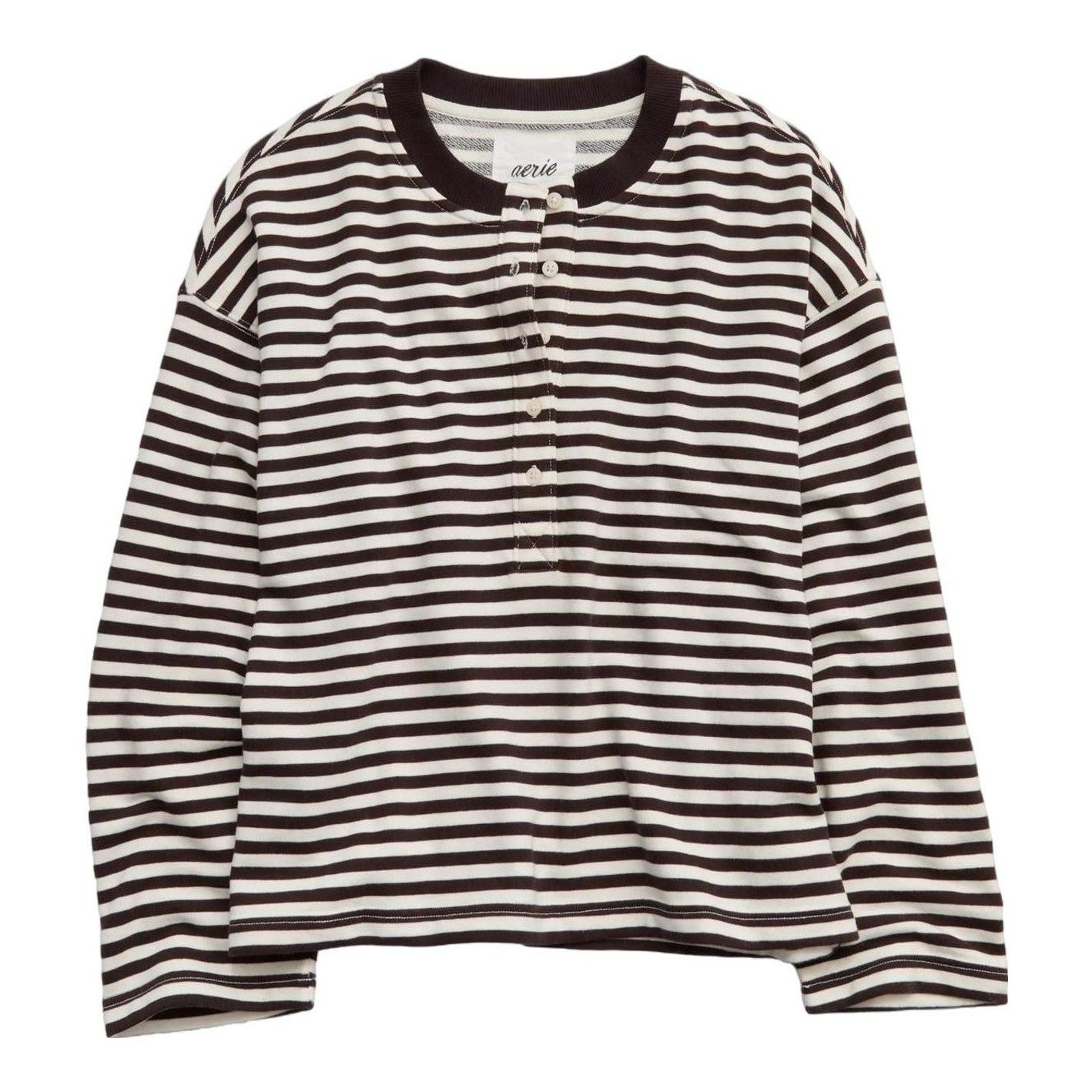 Alumni Henley Sweatshirt (Deep Earth)