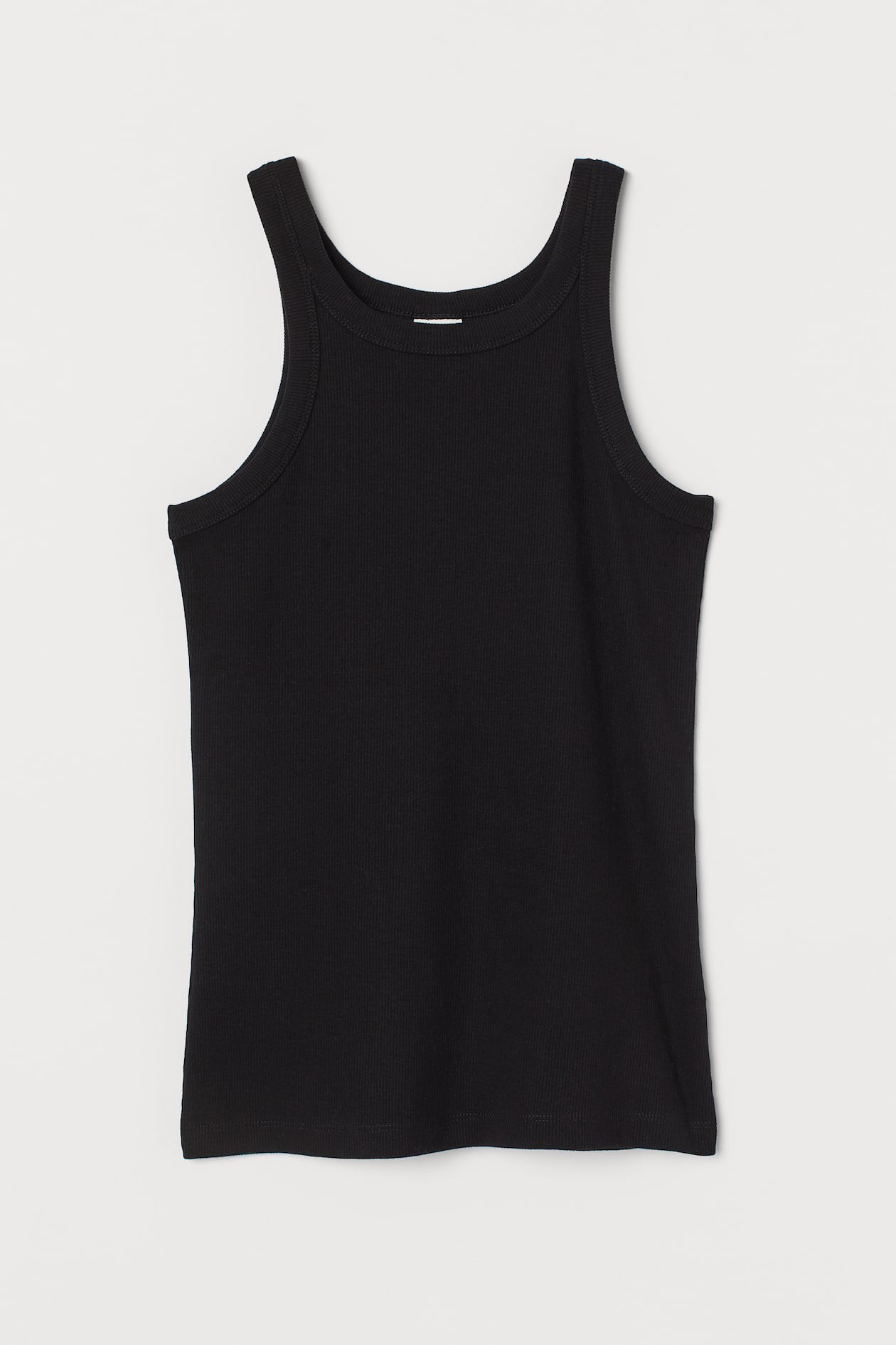 Slim Fit Tank Top (Black)