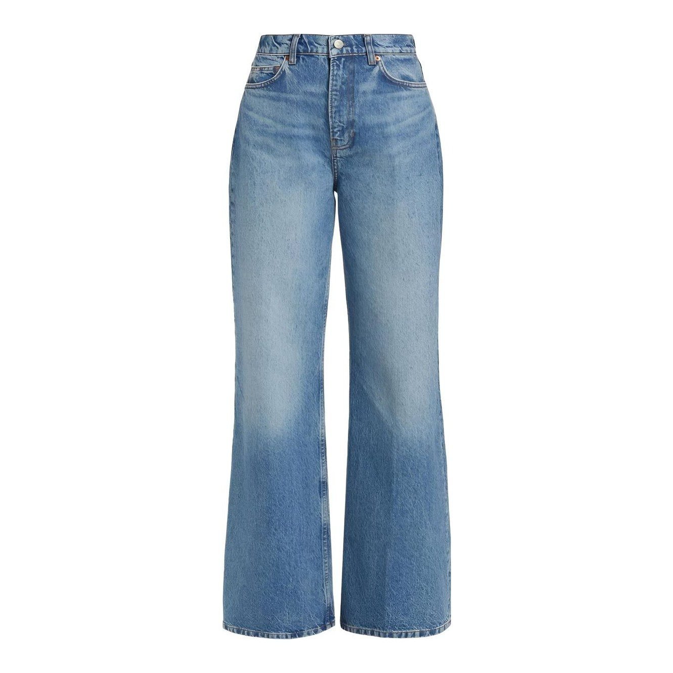 Cary High-Rise Wide-Leg Jeans (Colorado)