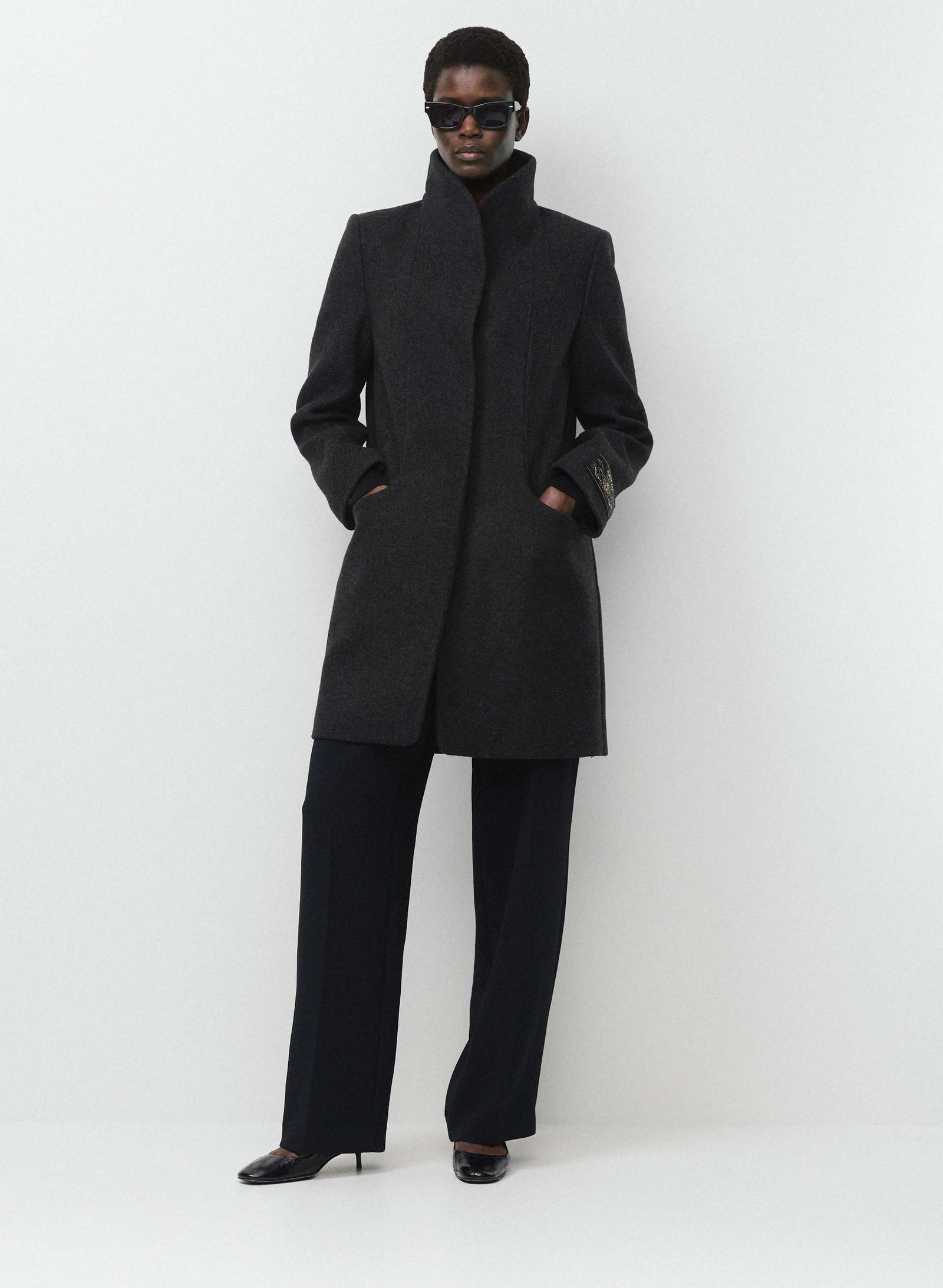 The Cocoon Coat (Wilfred) - Luxe Wool Cashmere