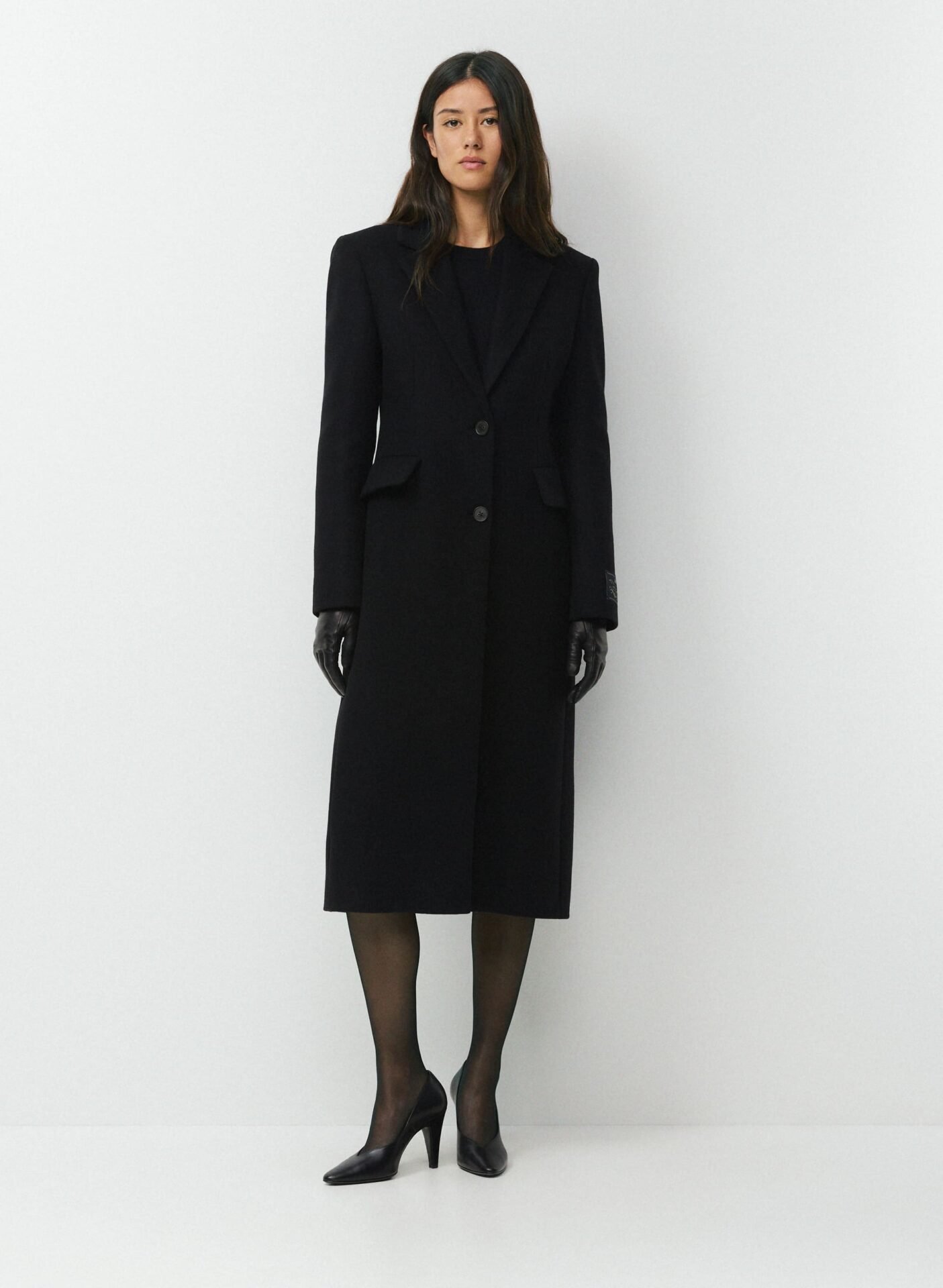 The Evening Coat - Luxe Wool Cashmere