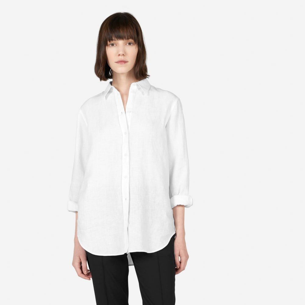 The Must-Have Shirt in Linen (White)