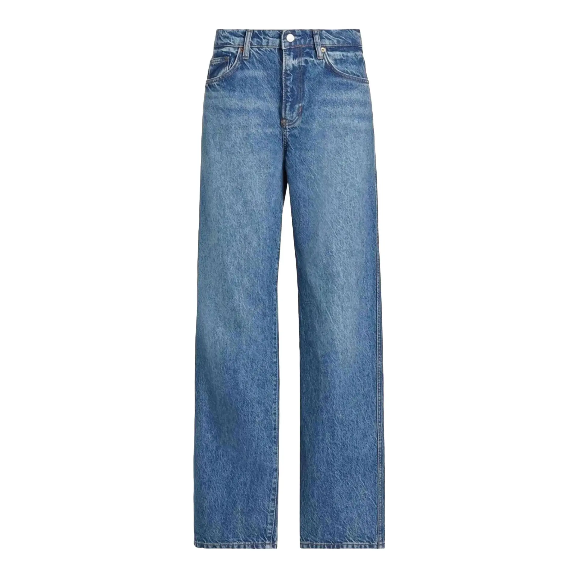 Val 90s Mid Rise Straight Jeans - Colorado